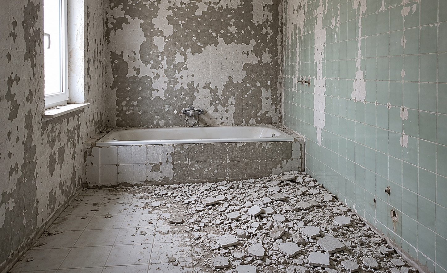 Badkamer laten slopen