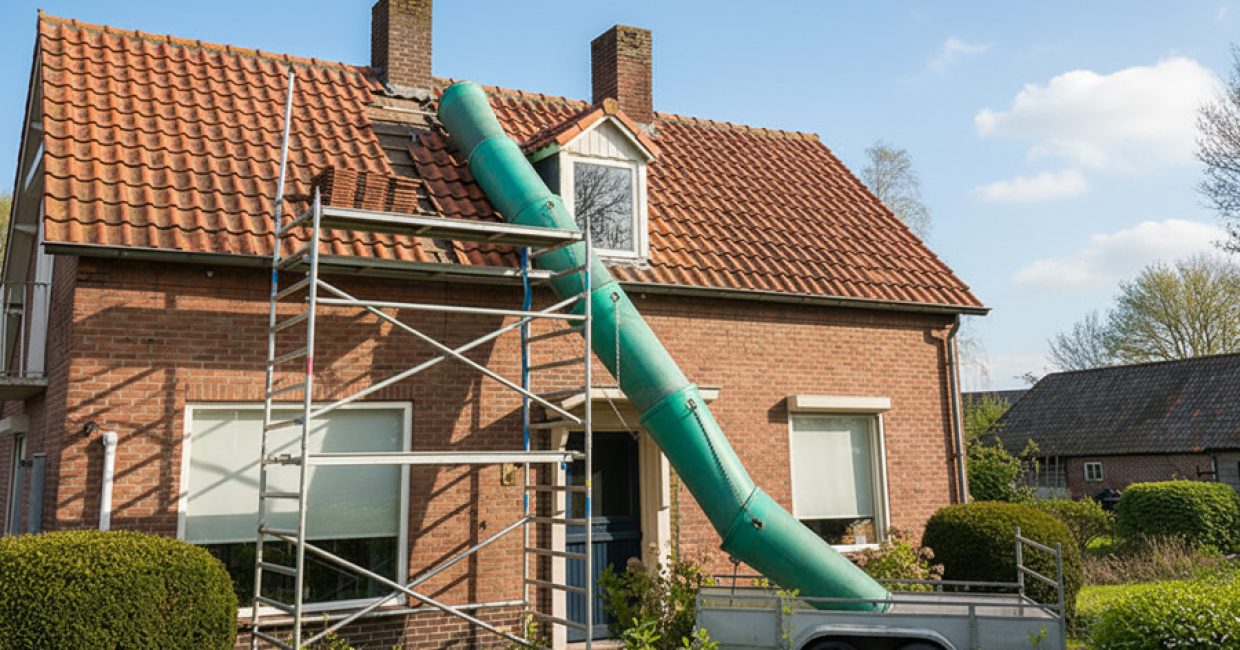 Schoorsteen verwijderen Haaksbergen