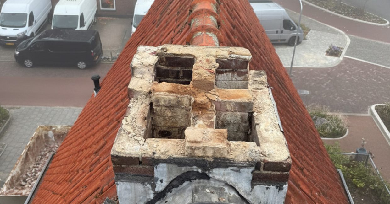 Schoorsteen verwijderen Zwolle