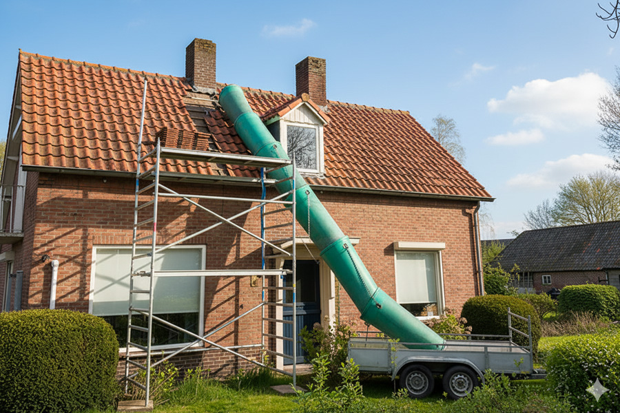Schoorsteen verwijderen Haaksbergen