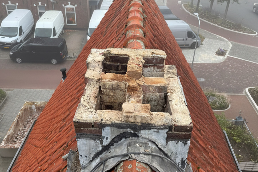 Schoorsteen verwijderen Zwolle